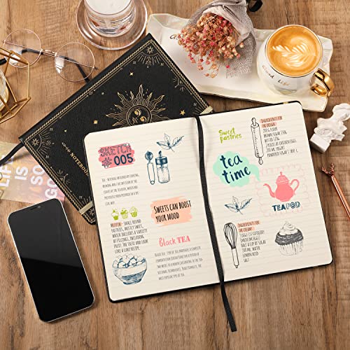 Premium Artfan Writing Journal with Dividers & Pocket