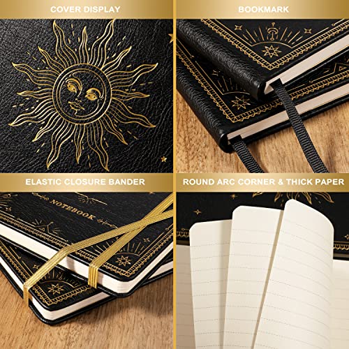 Premium Artfan Writing Journal with Dividers & Pocket