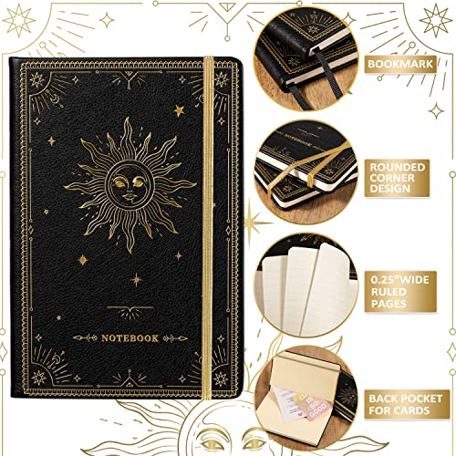 Premium Artfan Writing Journal with Dividers & Pocket