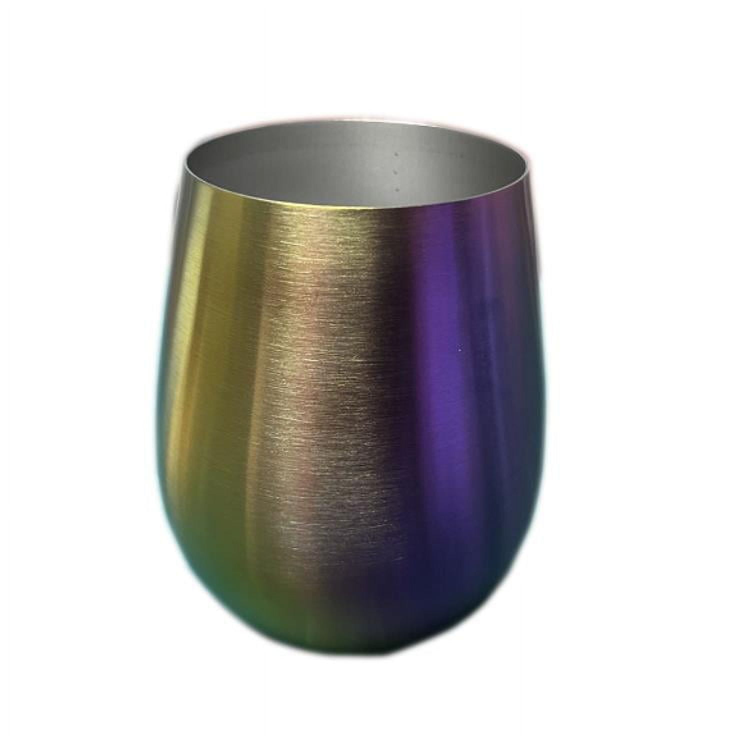 Stainless Steel Stemless Wine Glasses - Unbreakable