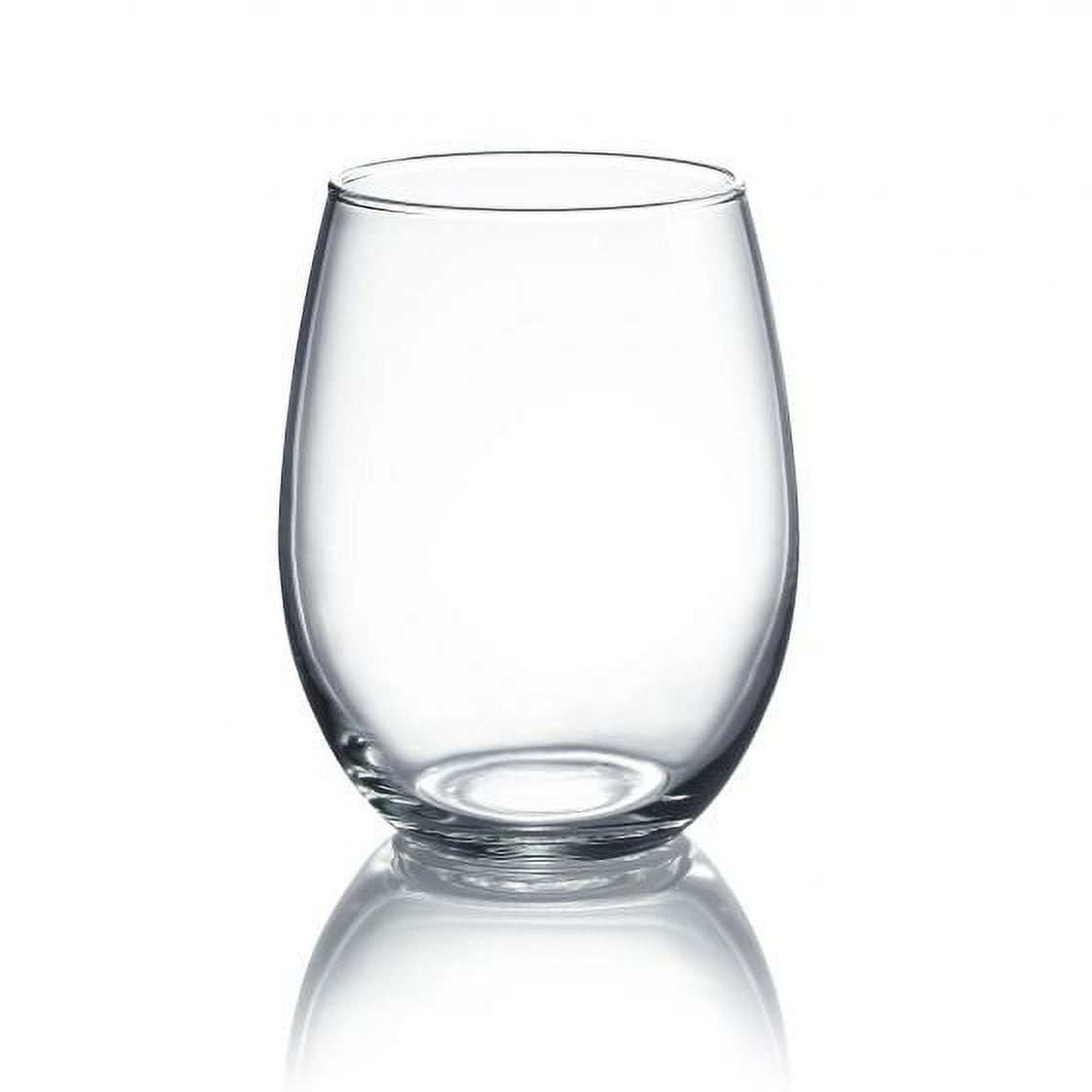 12-Piece Set Luminarc Stemless Wine Glass