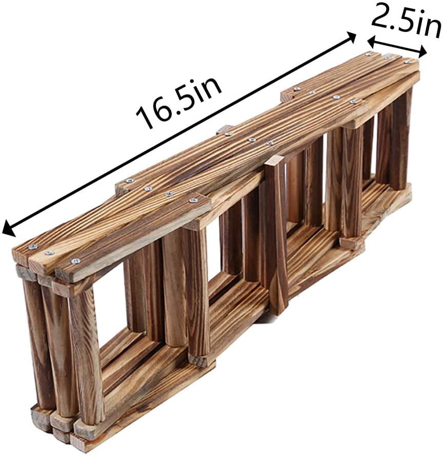 Wooden Wine Rack, Countertop Storage for 10 Bottles