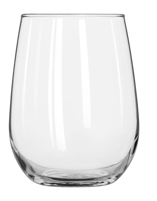Set of 12 Stemless Wine Glasses