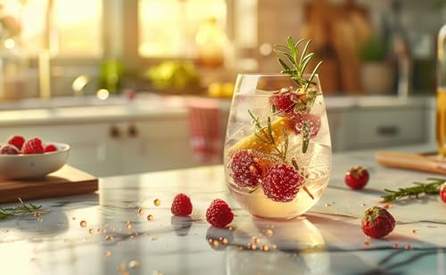 Award-Winning European Lead-Free Stemless Wine Glasses