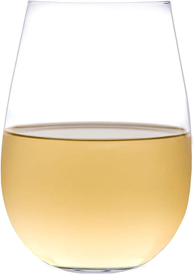 Award-Winning European Lead-Free Stemless Wine Glasses