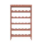 25-Bottle Wine Rack with Tabletop by Lavish Home