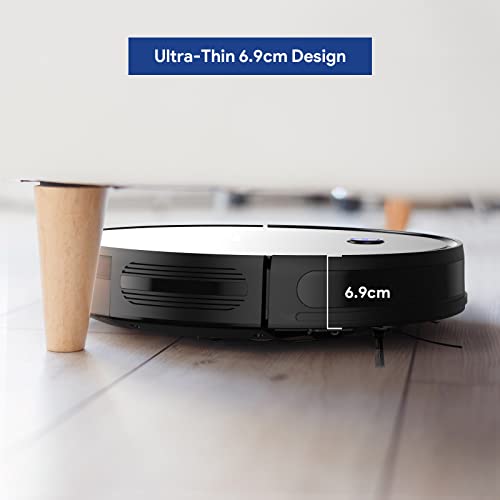 Bagotte Super-Thin Robot Vacuum with Strong Suction