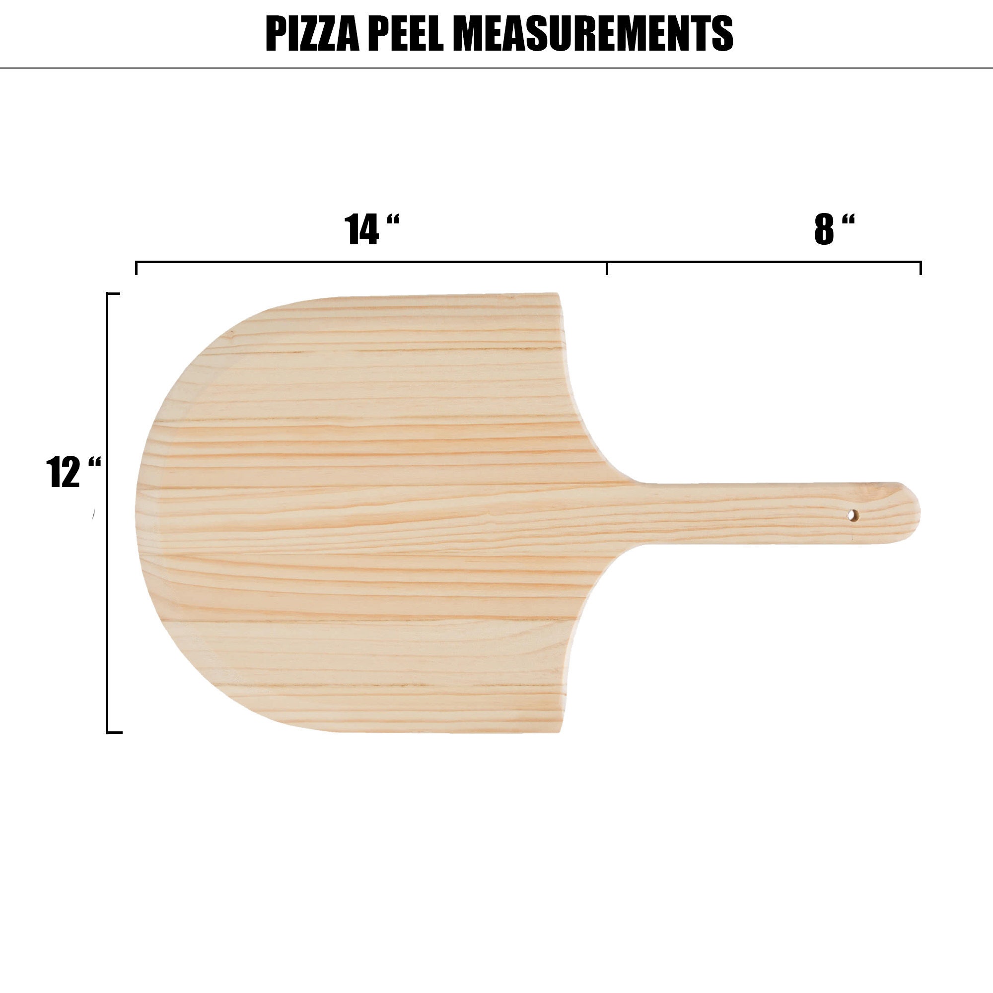 Custom Name Pizza Peel for Kitchen Chef