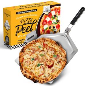 XL Stainless Steel Pizza Peel with Folding Handle