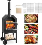 Firewood Pizza Grill for Outdoor Cooking