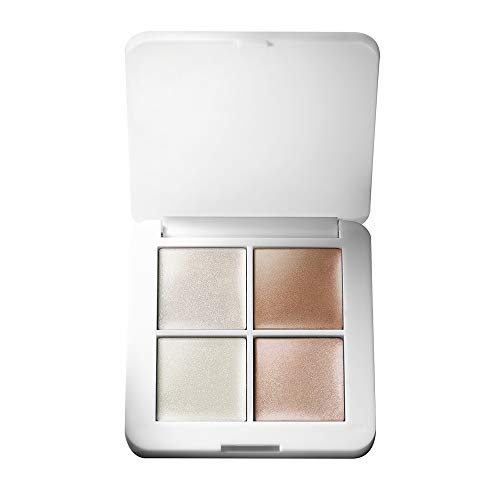 Organic 4-shade Highlighter Palette for Glowing Skin
