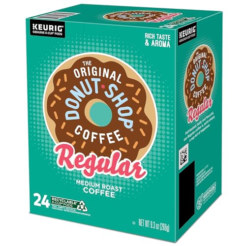 Donut Shop Regular, Keurig K-Cup Pods, 24 Count