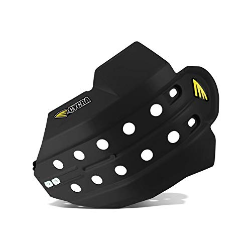 Cycra Full Coverage Skid Plate (Black) Compatible with 05-19 Yamaha YZ250