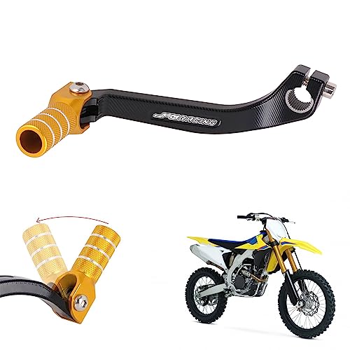 Motorcycle Gear Shift Lever Shifter Pedal CNC for RMZ250 RMZ 250 2008 2009 2010 2011 2012 2013 2014 2015 2016 2017 2018 2019 Racing - Gold