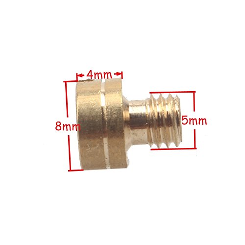 Carburetor Jet Kit - VM22, VM24, VM26, VM30 Kit Replacement - Rejet Kit Compatible with 125, 150, 200, 250cc Dirt Pit Bike - 10-Pack with 88, 90, 95, 98, 100, 105, 110, 115, 120 & 125