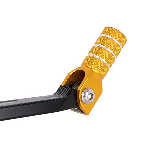 Motorcycle Gear Shift Lever Shifter Pedal CNC for RMZ250 RMZ 250 2008 2009 2010 2011 2012 2013 2014 2015 2016 2017 2018 2019 Racing - Gold