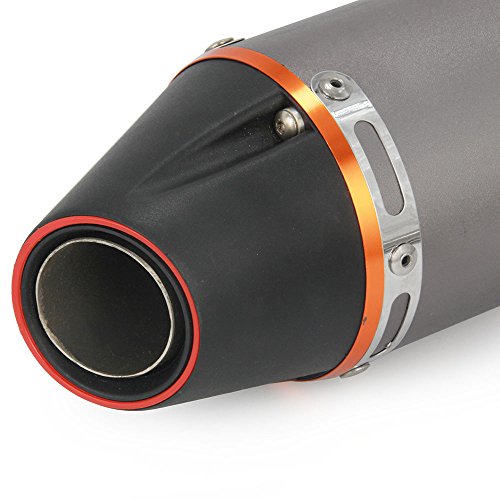 Motorcycle Slip On Full Exhaust Muffler Pipe System Stainless Steel For CRF230F 2003-2013 CRF150F 2003-2013 HAWK 250 Enduro Dirt Pit Bike Titanium