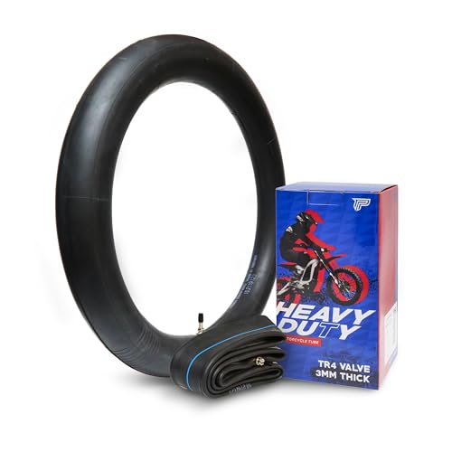 PIVOTRAX 110/100-18 (4.50 X 18) Heavy Duty Motorcycle Tube - 3mm Thick - TR4