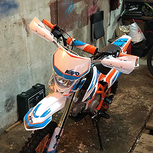 JXMOTO Handguards- Universal for 7/8" and 1 1/8" Brush Bar For off Road ATV Yamaha Kawasaki Suzuki For Honda Motorcycle Pit Dirt Bike Motocross-black