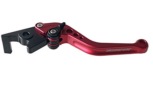 Ride IT PT-GROM Short Brake Clutch Levers for GROM MSX125 Monkey 2014-2022,Hawk 250 2019-2020,Rebel 250 CMX-Red