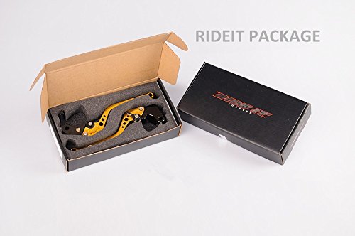 Ride IT PT-GROM Short Brake Clutch Levers for GROM MSX125 Monkey 2014-2022,Hawk 250 2019-2020,Rebel 250 CMX-Red