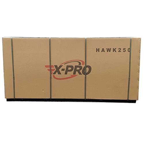 X-Pro Hawk 250 Dirt Bike Motorcycle Bike Dirt Bike Enduro Bike Motorcycle Bike(Black)