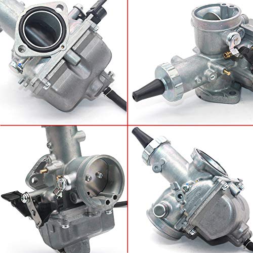 VM26 30mm Carb Carburetor with Air Filter Compatible with Motorcycle PZ30 200cc 250cc Hawk Go-kart Taotao SunL JCL JetMoto Kazuma Baja Quad ATV Dirt CRF KLX TTR XR Pit Dirt Bike Motocross