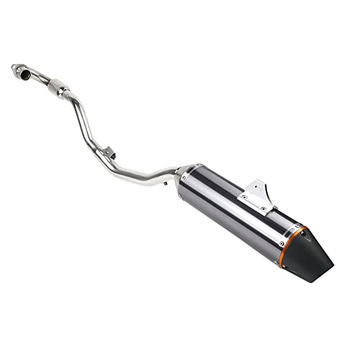 NICECNC Titanium Slip-On Full Muffler Escape System Compatible with Honda CRF150F CRF230F 2003 2004 2005 2006 2007 2008 2009 2010 2011 2012 2013 2014 2015 2016