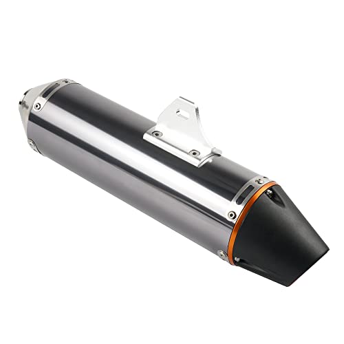NICECNC Titanium Slip-On Full Muffler Escape System Compatible with Honda CRF150F CRF230F 2003 2004 2005 2006 2007 2008 2009 2010 2011 2012 2013 2014 2015 2016