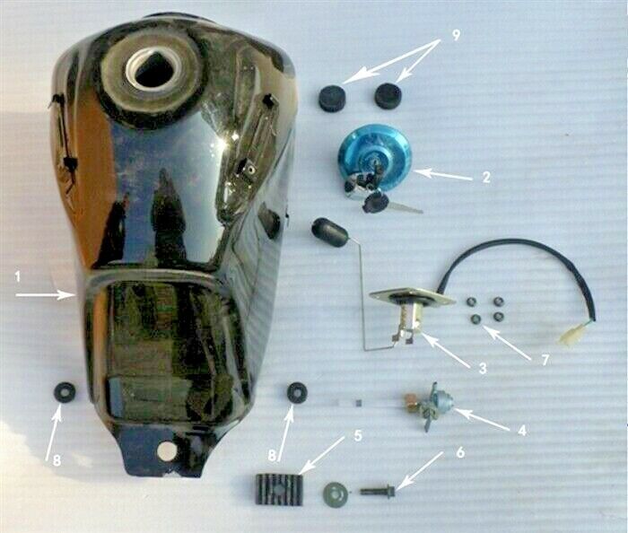 RPS Hawk 250 Fuel Petcock (#4 in diagram)