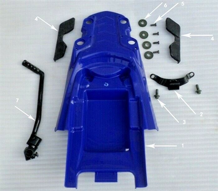 RPS Hawk 250 Kick Start Lever (#7 in diagram)