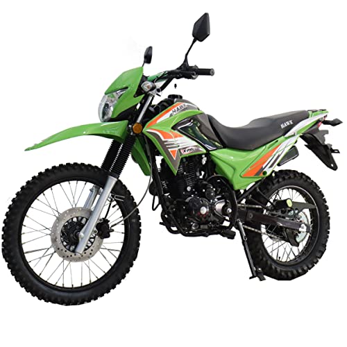 X-Pro Hawk 250 Dirt Bike Motorcycle Bike Dirt Bike Enduro Bike Motorcycle Bike,Green