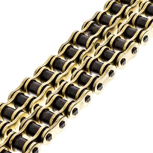 NICHE Gold 428 X-Ring Chain 130 Links With Connecting Master Link