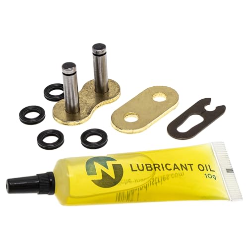 NICHE Gold 428 X-Ring Chain 130 Links With Connecting Master Link