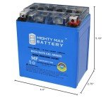 12V 6AH 100CCA Gel Battery for Honda 250 CBR250R 2011-2013