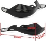 JFG RACING Motorcycle Universal Handguards Dirt Bike Hand Guards For Sur Ron ATV Pit Bike off Road Motocross Enduro MX- Black
