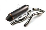 STONEMEN Full Exhaust Muffler System Slip on for CRF150F CRF230F 2003-2013 Titanium