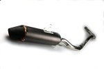 STONEMEN Full Exhaust Muffler System Slip on for CRF150F CRF230F 2003-2013 Titanium