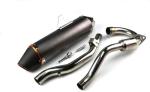 STONEMEN Full Exhaust Muffler System Slip on for CRF150F CRF230F 2003-2013 Titanium