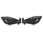 Kucehiup Motorcycle Handguards 7/8" 22mm Universal Hand Guards Black