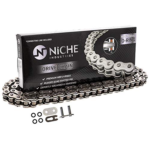 NICHE 428 Drive Chain 128 Links O-Ring With Connecting Master Link for Motorcycle ATV Dirt Bike
