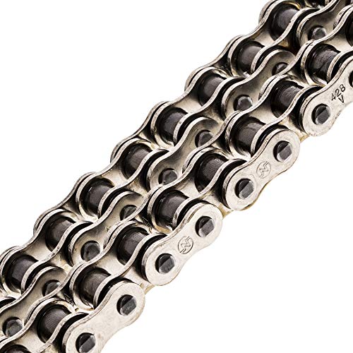NICHE 428 Drive Chain 128 Links O-Ring With Connecting Master Link for Motorcycle ATV Dirt Bike