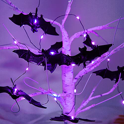 Halloween Bat Fairy Lights - 30 LEDs, 12 Modes