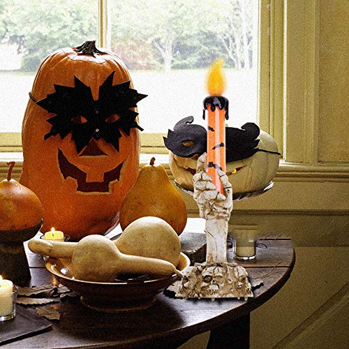 Halloween Skull Candle Holder Set - Party Decoration