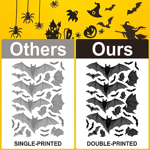 Spooky Halloween Window Clings for Festive Home Décor