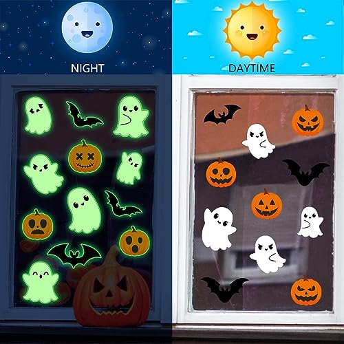 Glow in the Dark Halloween Window Clings