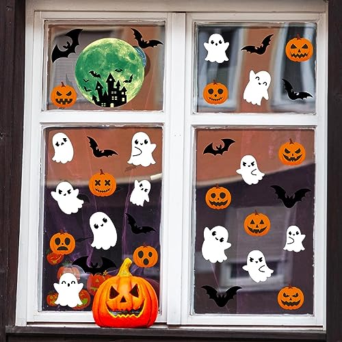 Glow in the Dark Halloween Window Clings