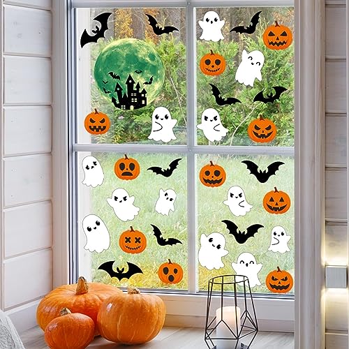 Glow in the Dark Halloween Window Clings