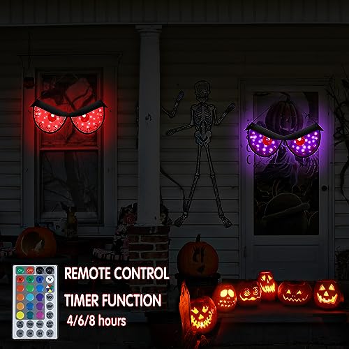 Spooky Eyes Lights - Extra Large Halloween Decor