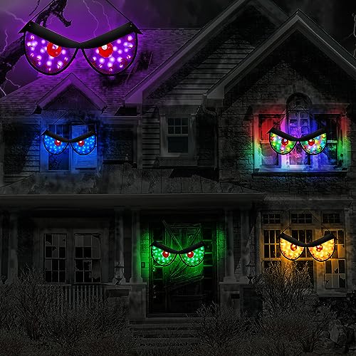 Spooky Eyes Lights - Extra Large Halloween Decor
